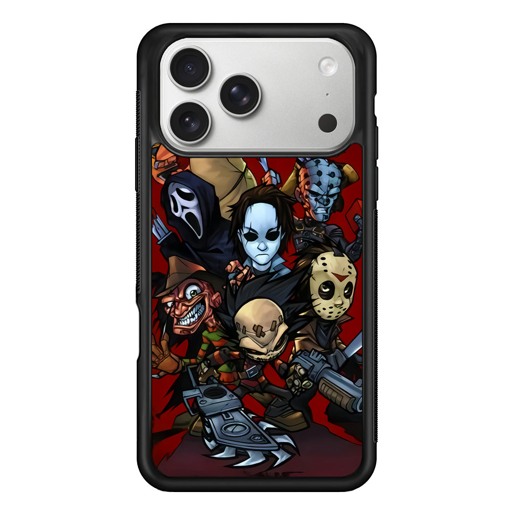 Scream Movie Collage Character iPhone 17 Pro Max Case