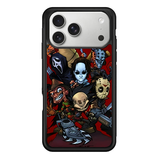 Scream Movie Collage Character iPhone 17 Pro Max Case