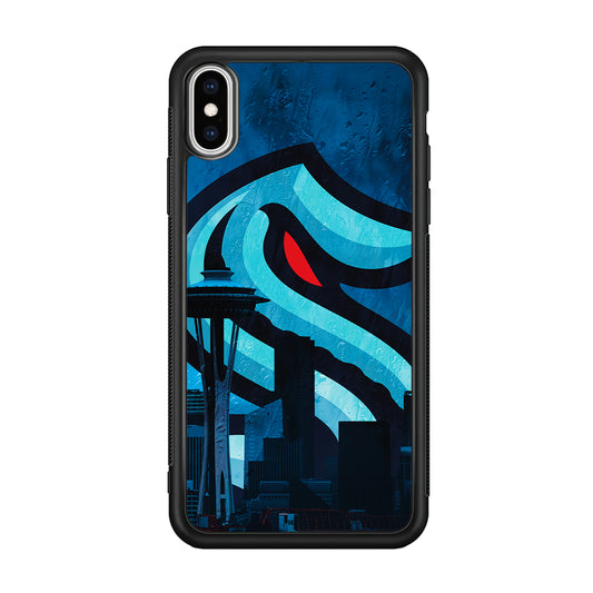 Seattle Kraken Icon Of City iPhone XS Case