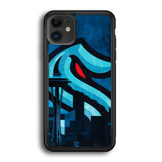 Seattle Kraken Icon Of City iPhone 12 Case