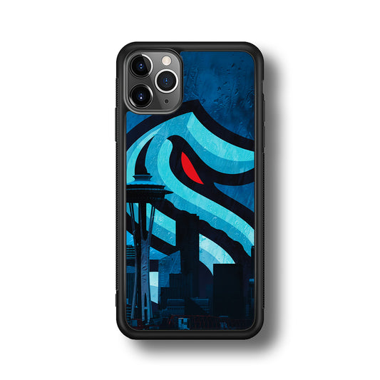 Seattle Kraken Icon Of City iPhone 11 Pro Case