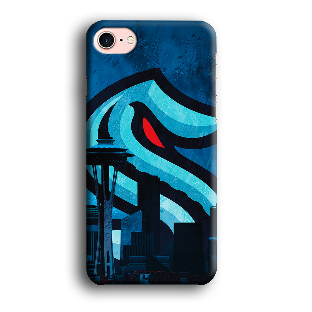 Seattle Kraken Icon Of City iPhone 8 Case