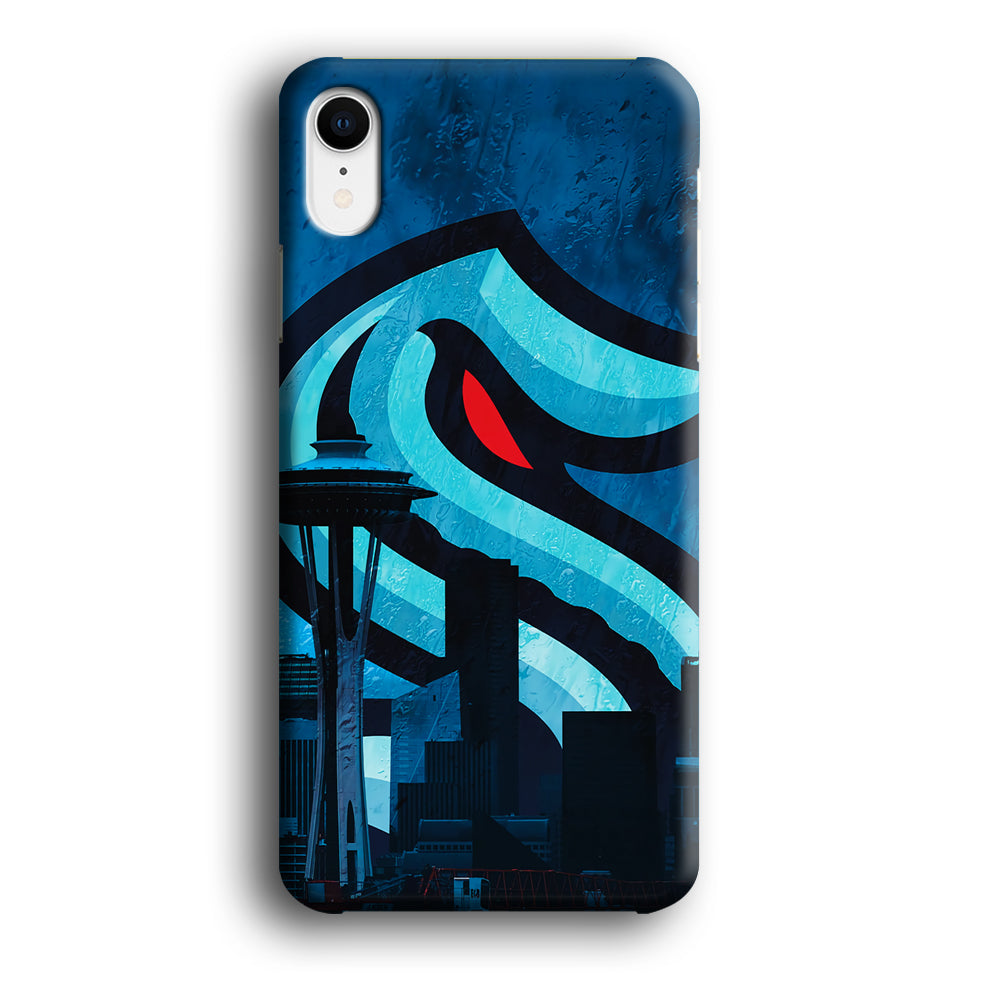 Seattle Kraken Icon Of City iPhone XR Case