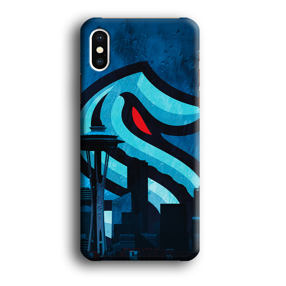 Seattle Kraken Icon Of City iPhone XS Case