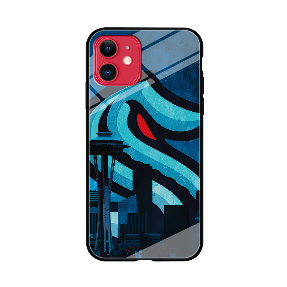 Seattle Kraken Icon Of City iPhone 11 Case