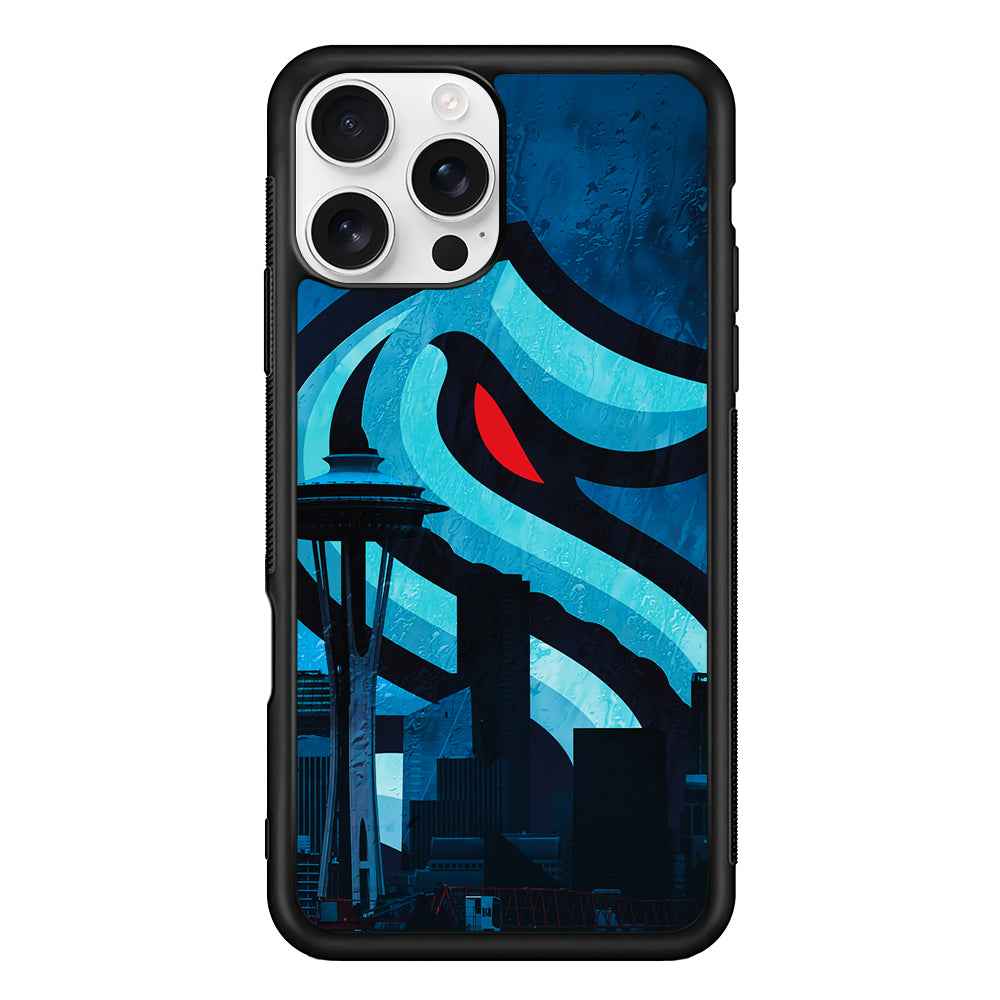 Seattle Kraken Icon Of City iPhone 16 Pro Case