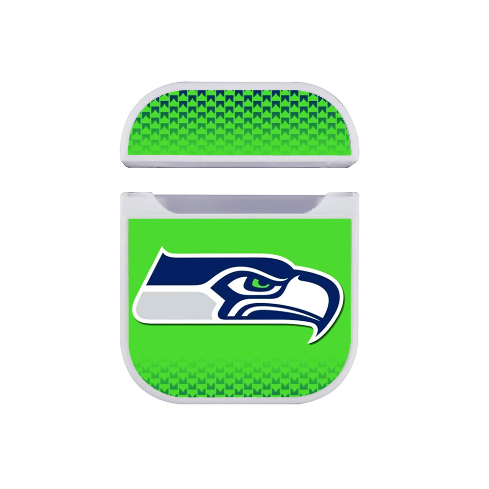 Seattle Seahawks Team Apple Airpods Case White