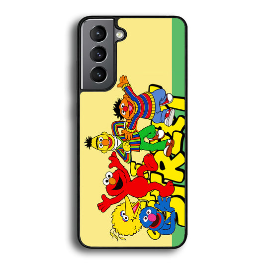 Sesame Street And Friends Character Samsung Galaxy S21 Plus Case