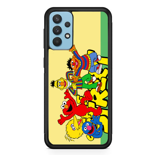 Sesame Street And Friends Character Samsung Galaxy A32 Case