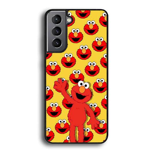 Sesame Street Lots of Happy Face Samsung Galaxy S21 Plus Case