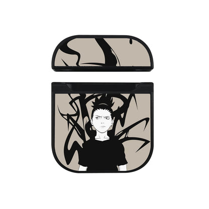 Shikamaru Kagemane Apple Airpods Case Black