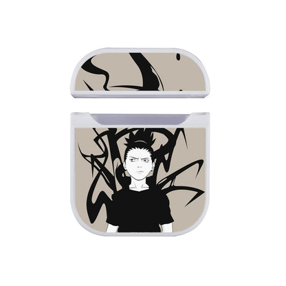 Shikamaru Kagemane Apple Airpods Case White