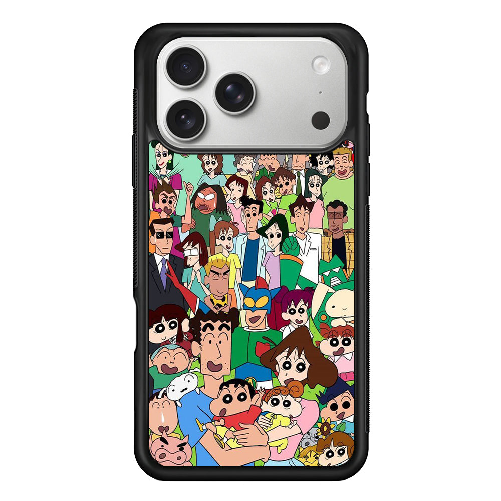 Shinchan All Character iPhone 17 Pro Max Case