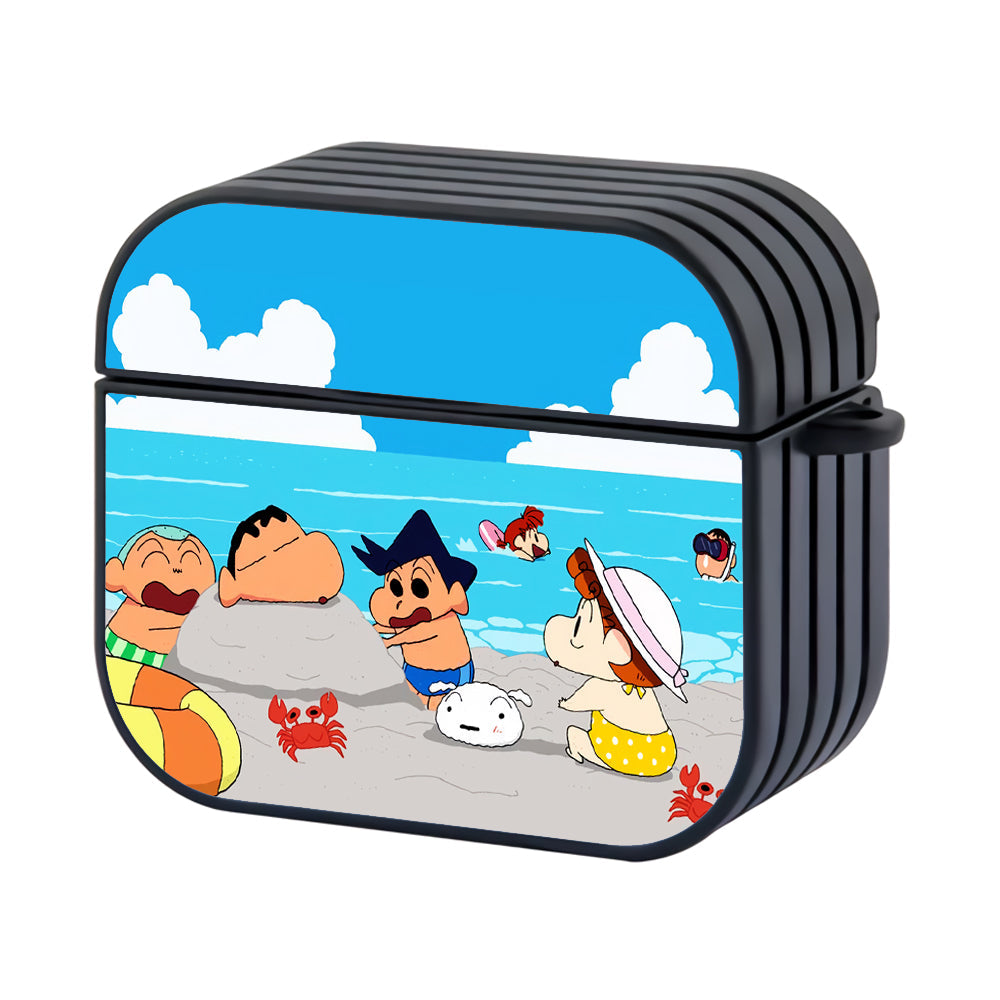 Shinchan And Friend Holiday Apple Airpods 4 Case
