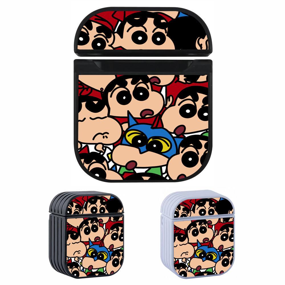 Shinchan Face Cartoon Apple Airpods Case