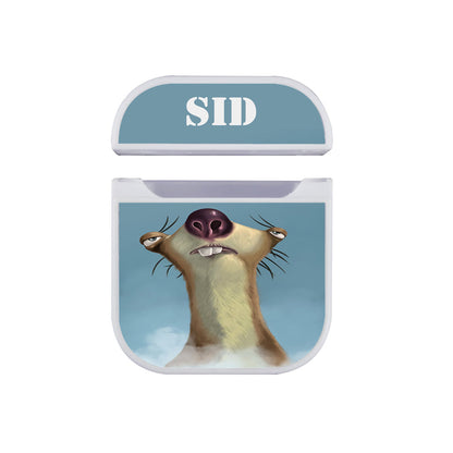 Sid Ice Age Sleepy Apple Airpods Case White