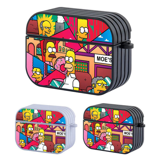 Simpson Art from Springfield Apple Airpods Pro Case-Carneyforia