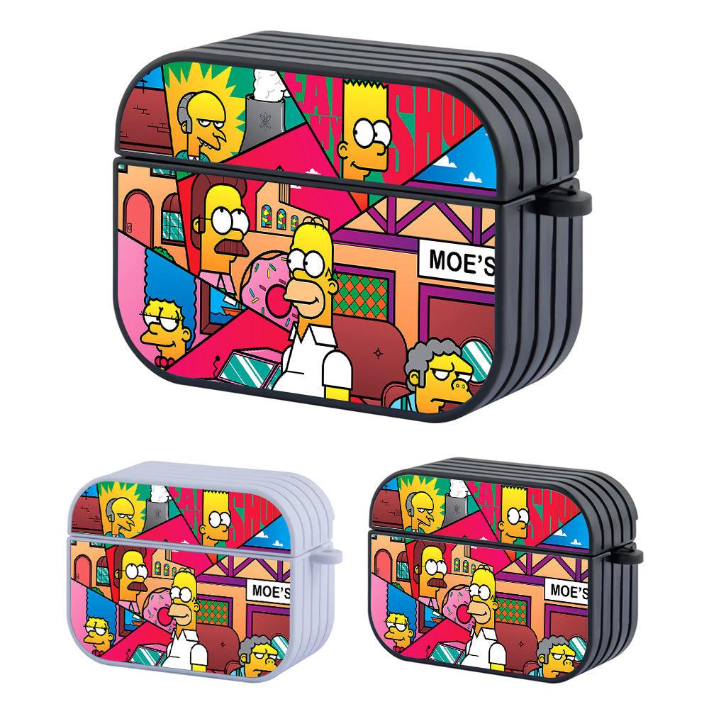 Simpson Art from Springfield Apple Airpods Pro 3 Case-Carneyforia