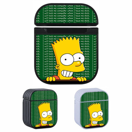 Simpson Bart Have Completed The Task Apple Airpods Case