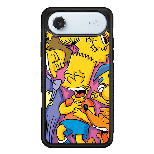 Simpson Bust Up Bart iPhone 17 Air Case
