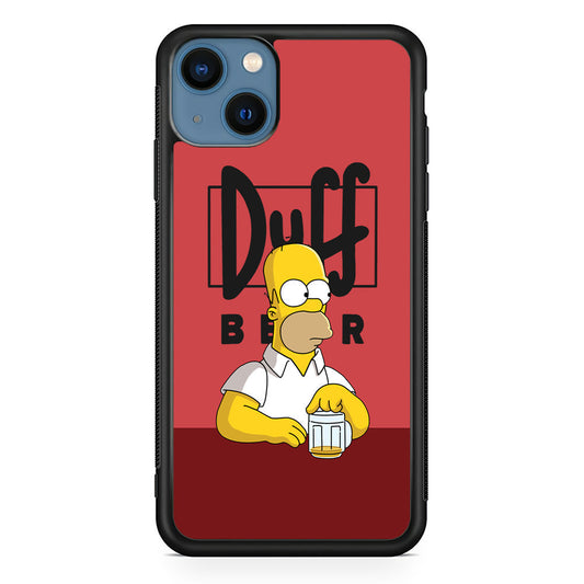 Simpson Duff Beer iPhone 14 Plus Case - Carneyforia