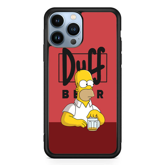 Simpson Duff Beer iPhone 15 Pro Case - Carneyforia