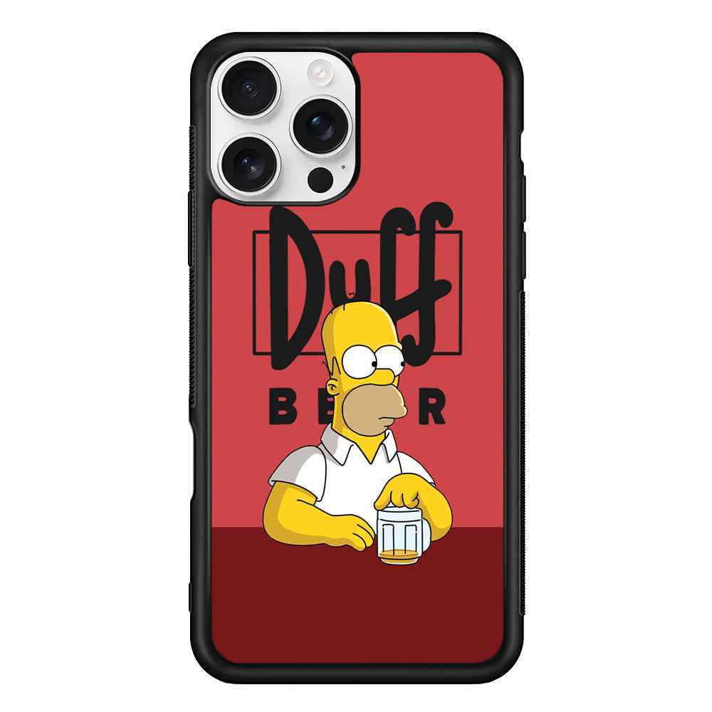 Simpson Duff Beer iPhone 16 Pro Case