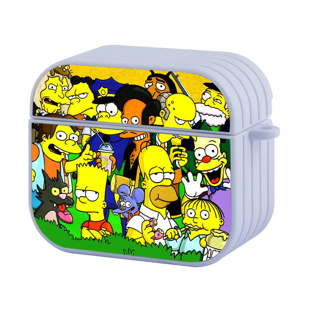 Simpson Gathered Men of The City Apple Airpods 4 Case White