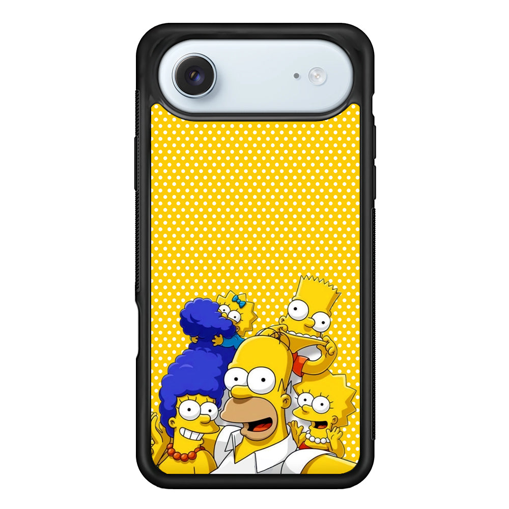 Simpson Happiness Selfie iPhone 17 Air Case