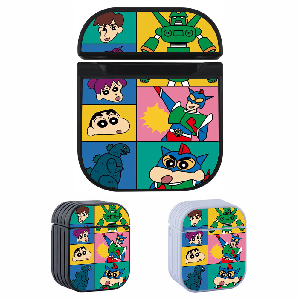 Sinchan Icon Of Anime Apple Airpods Case