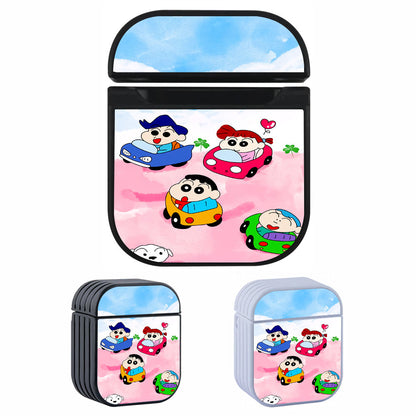 Sinchan Play Cars With Friends Apple Airpods Case