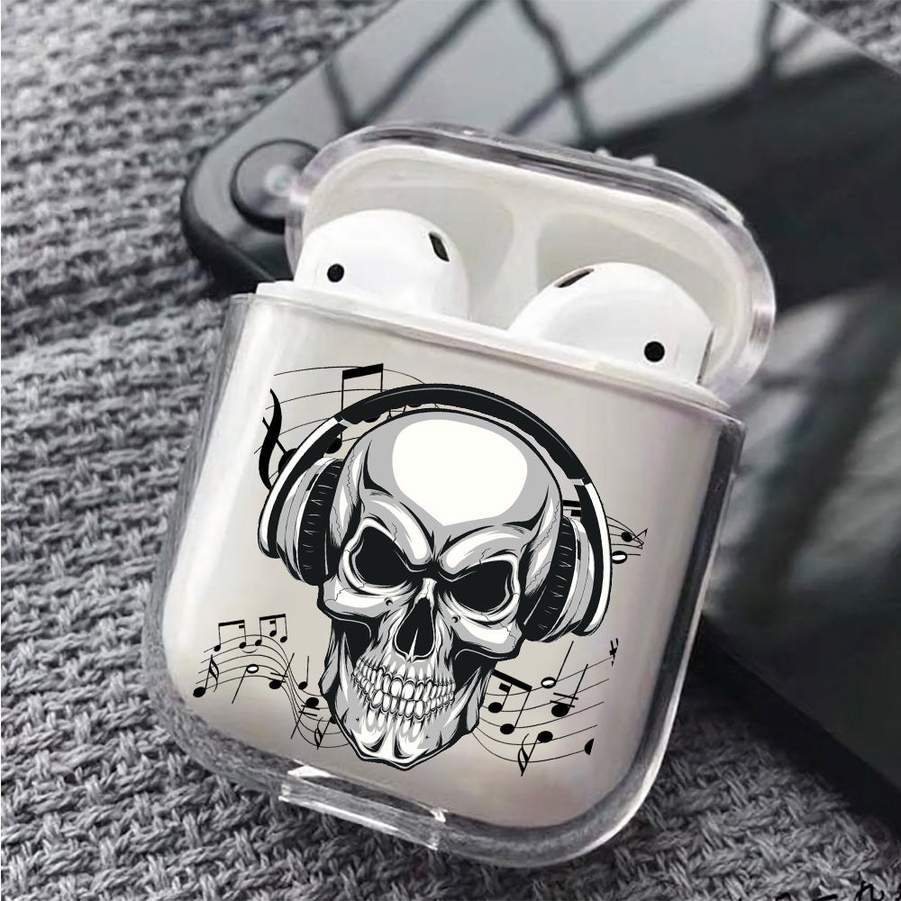 Skull Earphone Music Apple Airpods Case