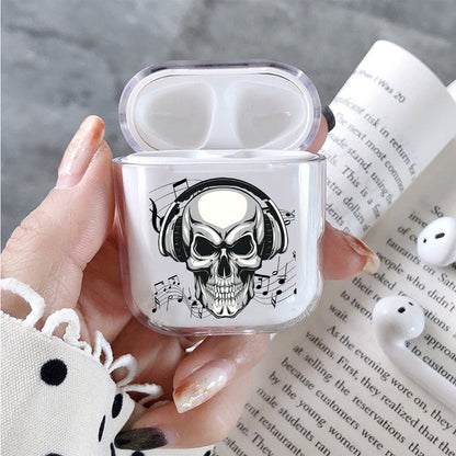 Skull Earphone Music Apple Airpods Case