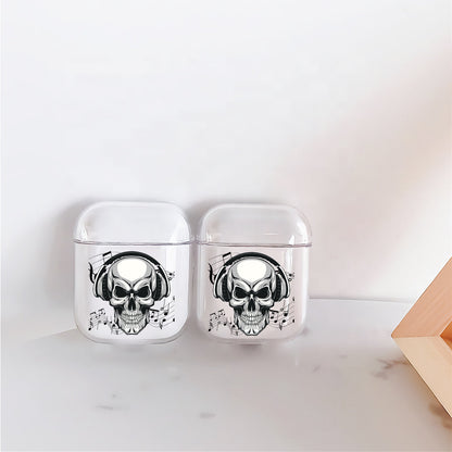 Skull Earphone Music Apple Airpods Case