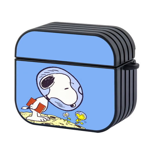 Snoopy And Woodstock Picnic To The Moon Apple Airpods 4 Case