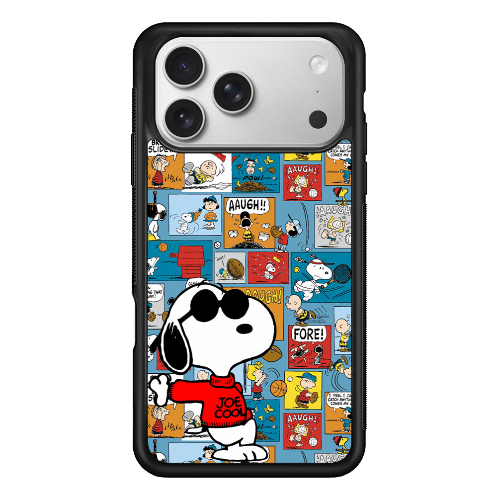 Snoopy Colorful Page iPhone 17 Pro Max Case