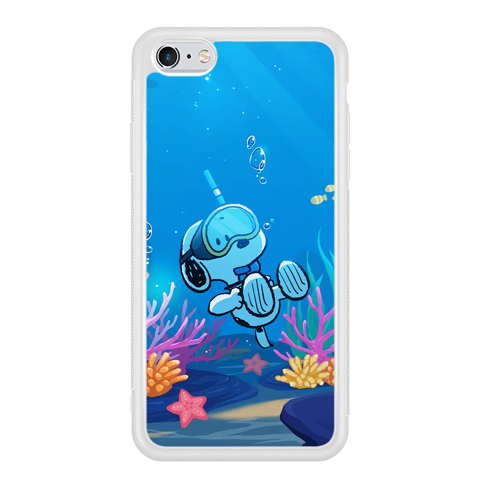 Snoopy Enjoy Diving iPhone 6 Plus | 6s Plus Case