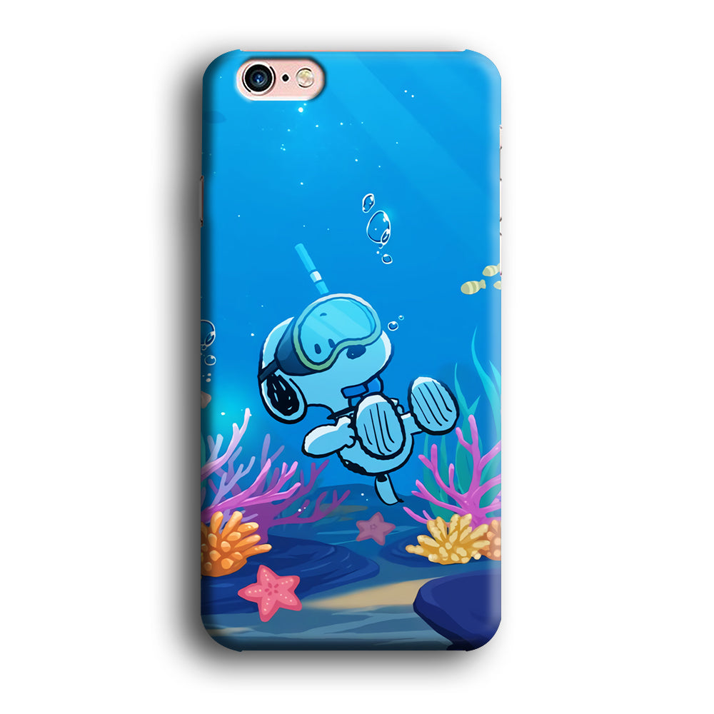 Snoopy Enjoy Diving iPhone 6 Plus | 6s Plus Case