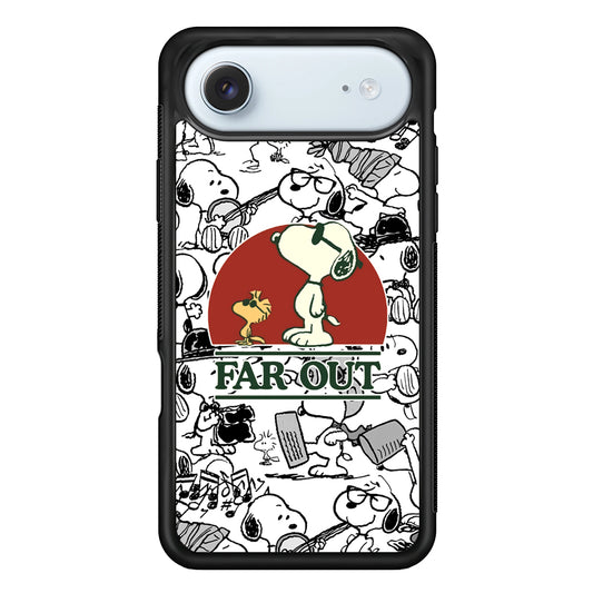 Snoopy Far Out Gaze iPhone 17 Air Case