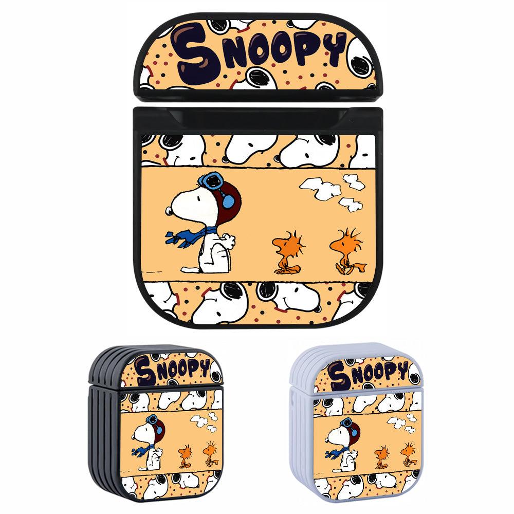 Snoopy Fly with Dreams Apple Airpods Case