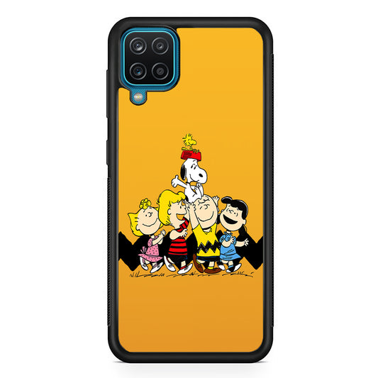 Snoopy Friendship Forever Samsung Galaxy A12 Case