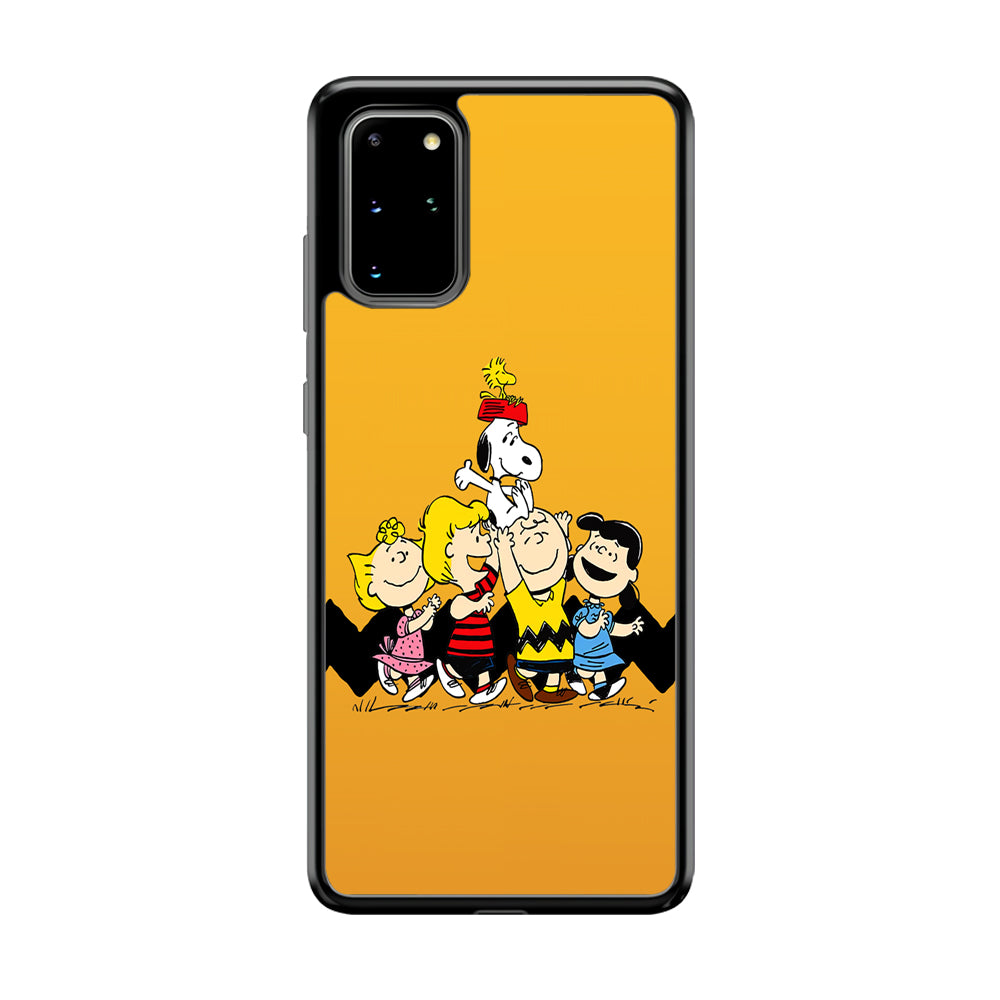 Snoopy Friendship Forever Samsung Galaxy S20 Plus Case