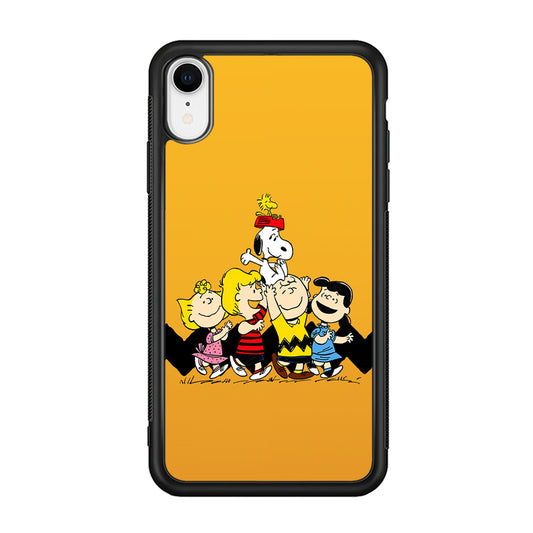 Snoopy Friendship Forever iPhone XR Case