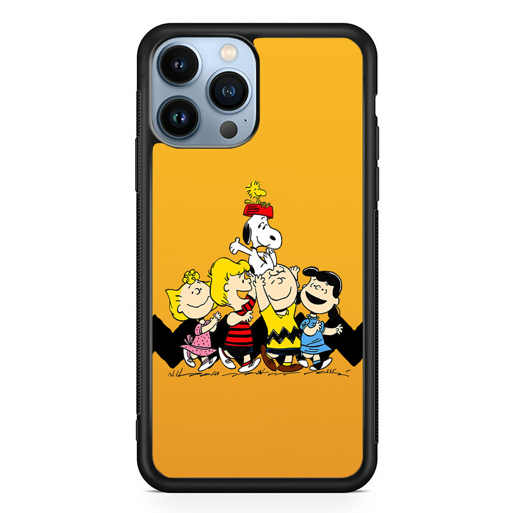 Snoopy Friendship Forever iPhone 13 Pro Max Case