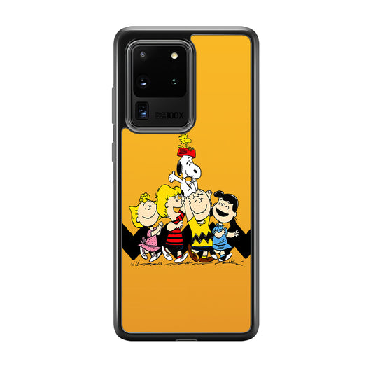 Snoopy Friendship Forever Samsung Galaxy S20 Ultra Case
