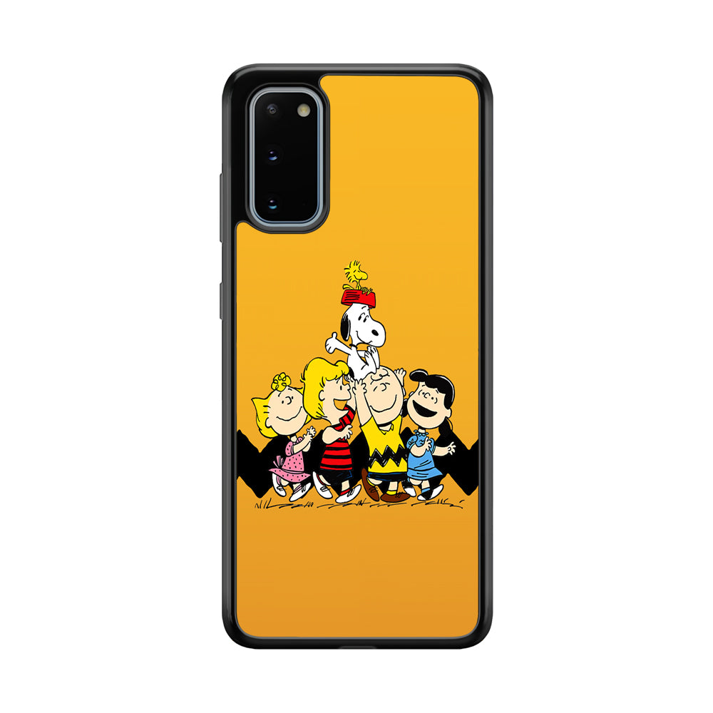 Snoopy Friendship Forever Samsung Galaxy S20 Case