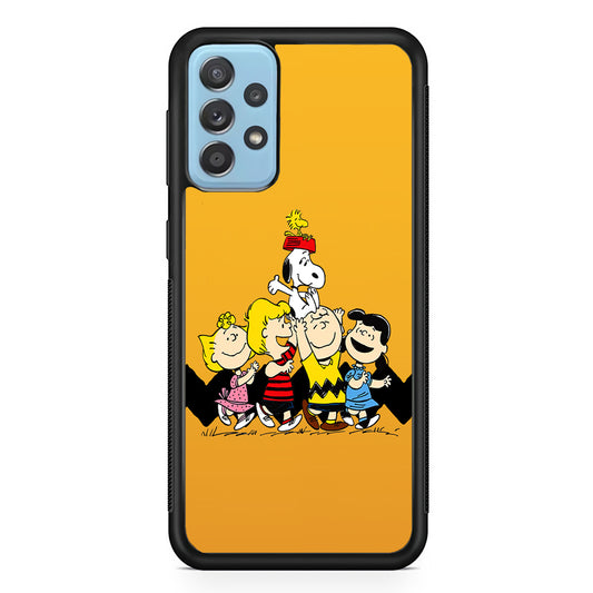 Snoopy Friendship Forever Samsung Galaxy A72 Case