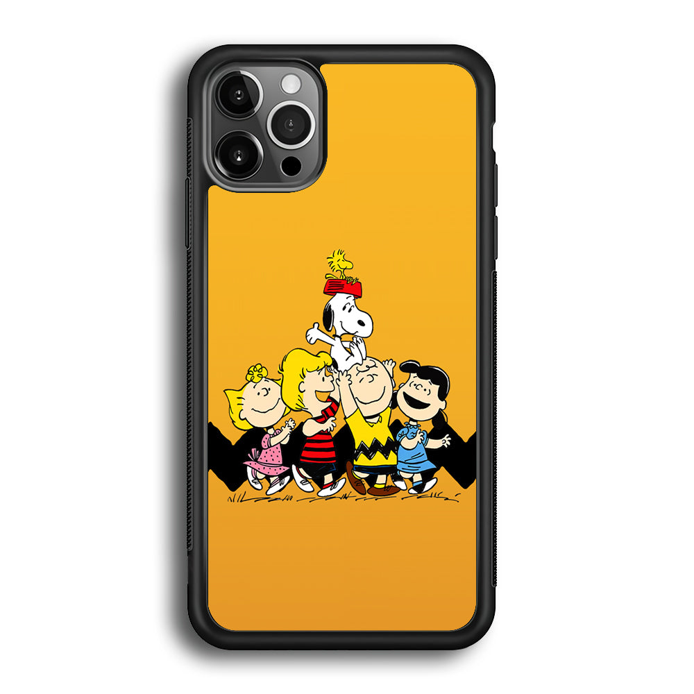 Snoopy Friendship Forever iPhone 12 Pro Max Case