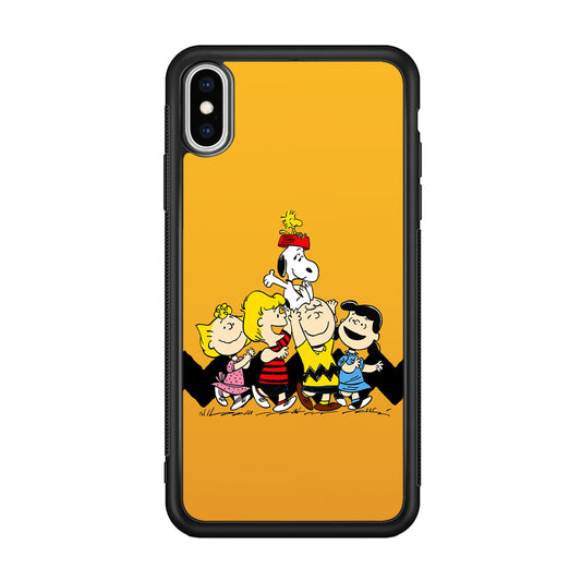 Snoopy Friendship Forever iPhone XS Case