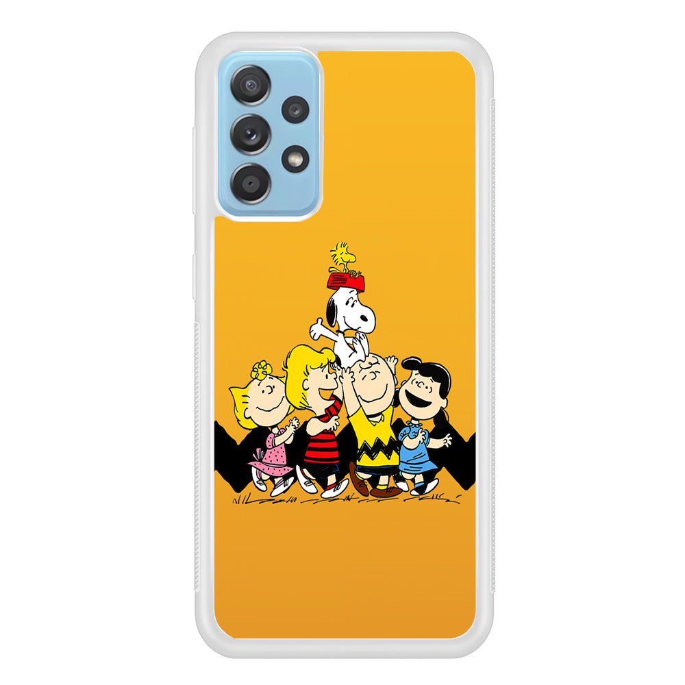 Snoopy Friendship Forever Samsung Galaxy A72 Case